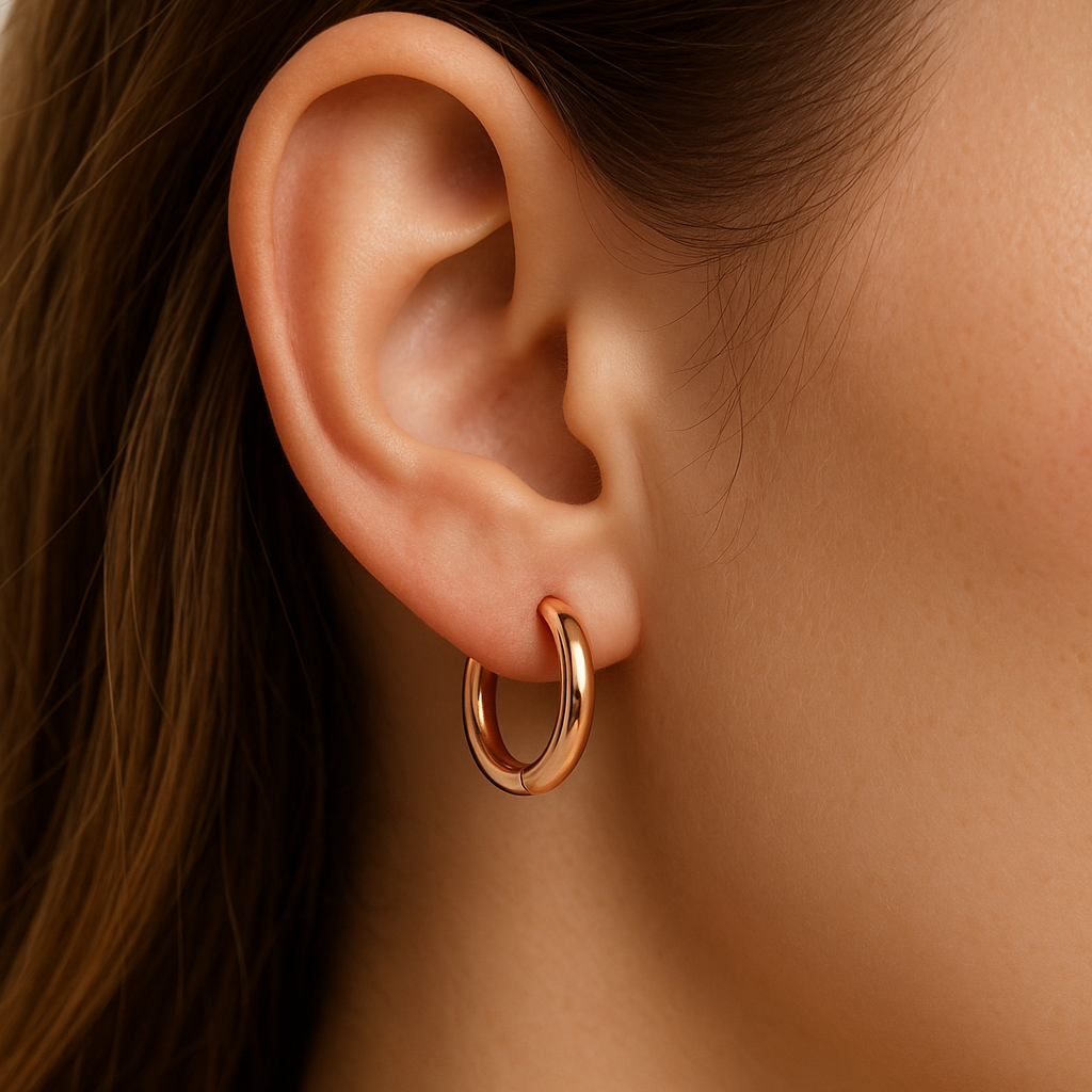 Rose Gold Huggies