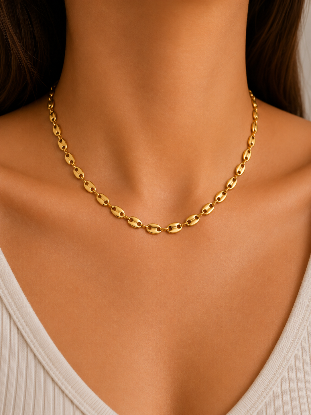 Coffee Bean Necklace