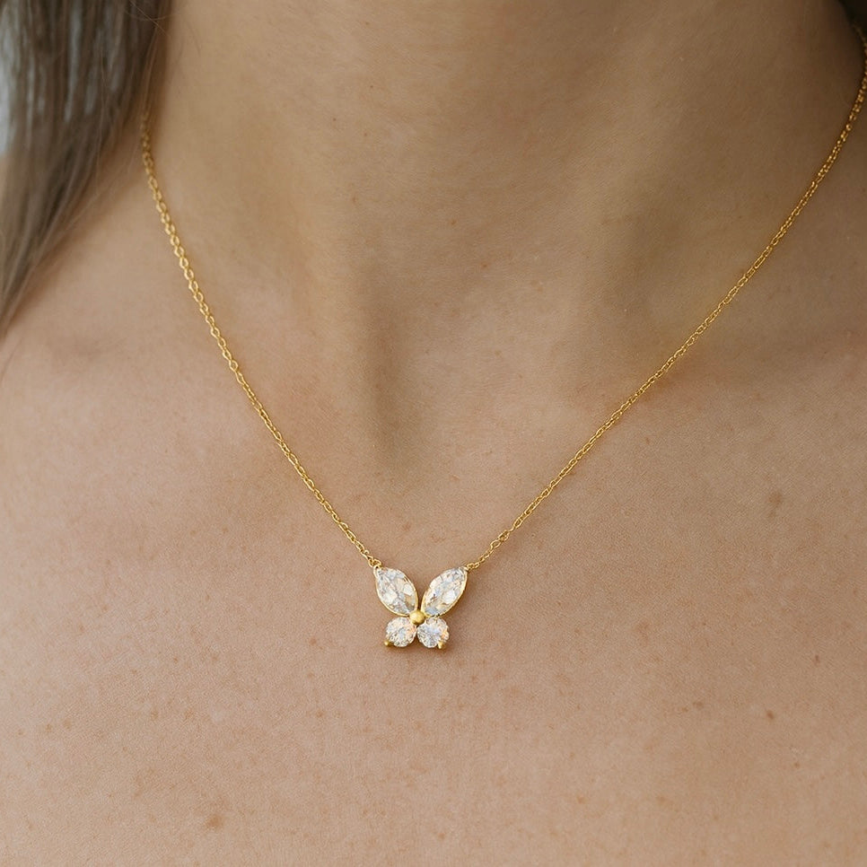 Baby Butterfly Necklace