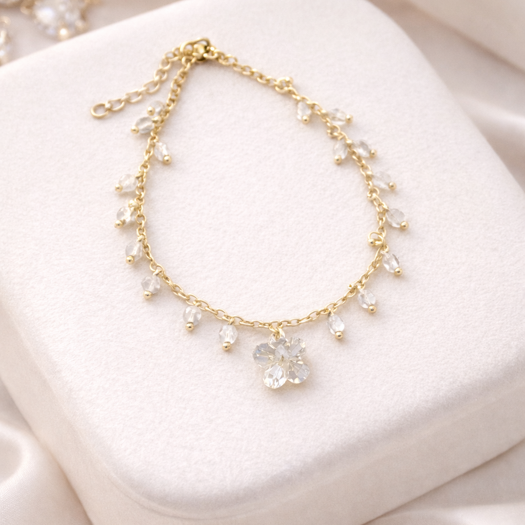 Signature crystal bracelet