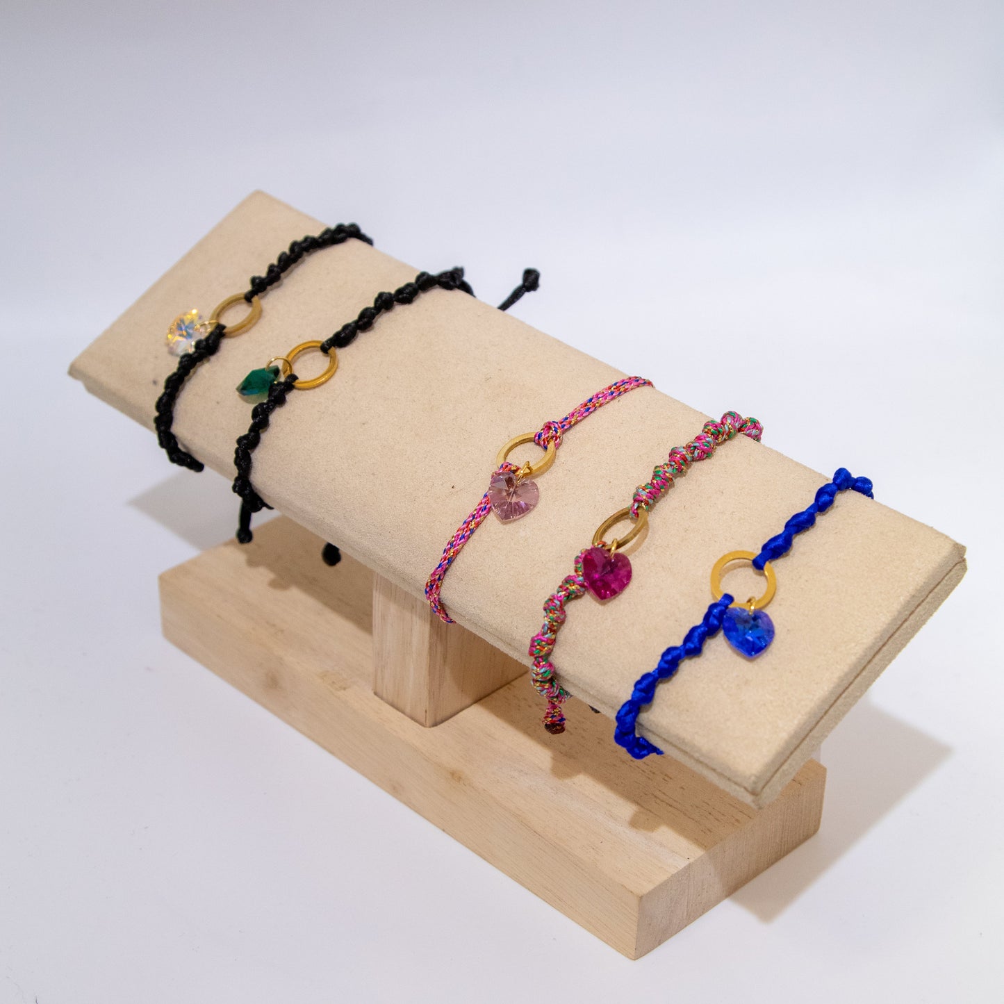 J2 Crystal Cord Bracelets