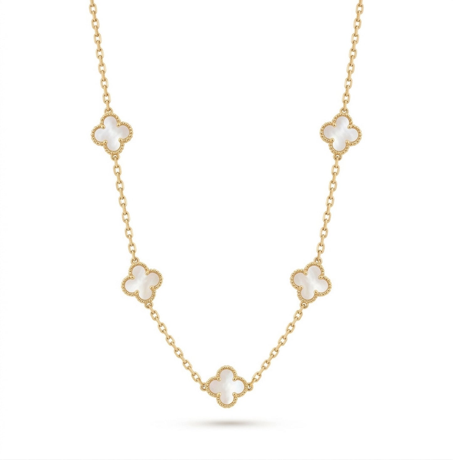Small Four Leaf Clover Necklace
