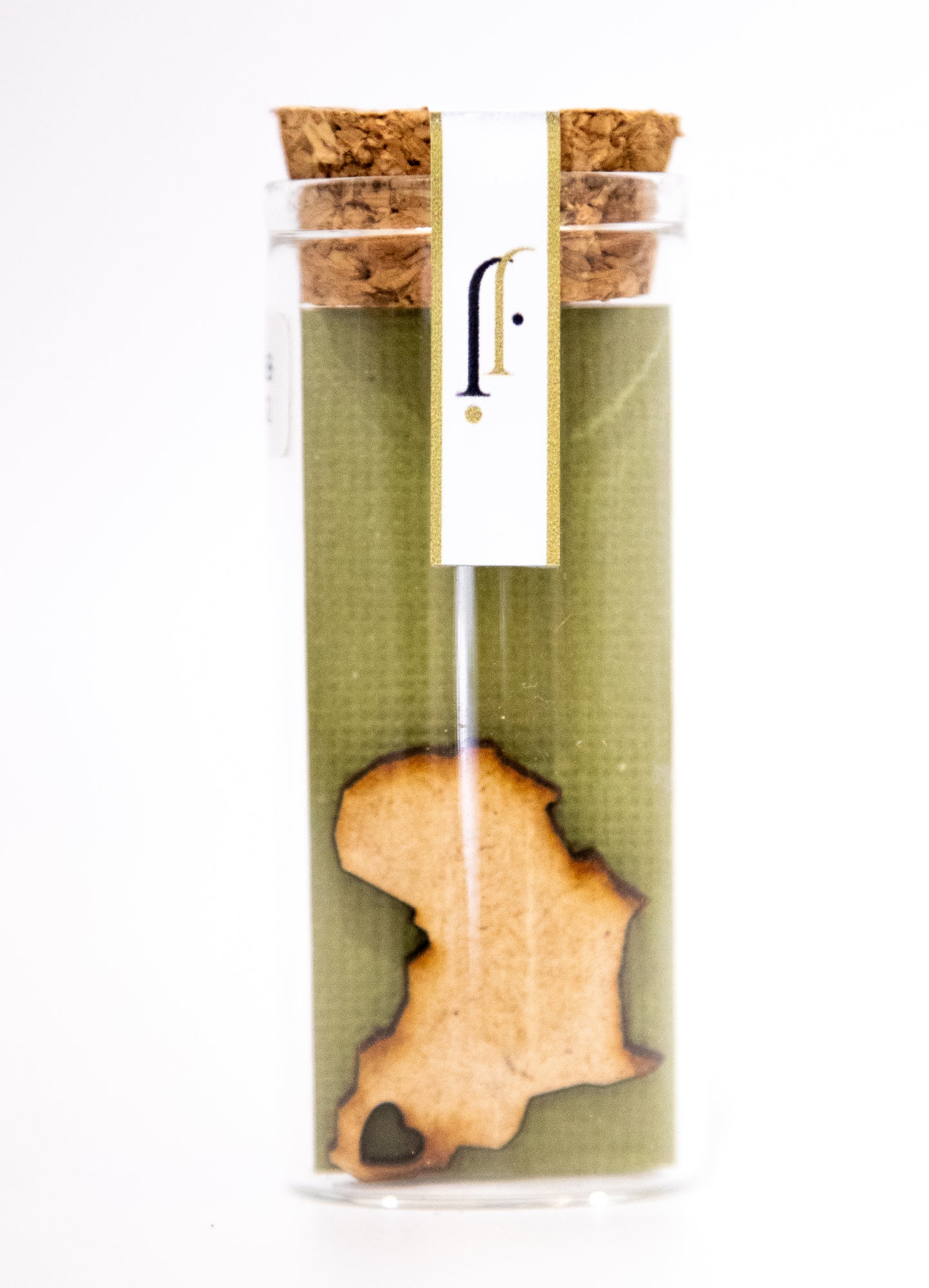 Giraffe Necklace with Black Enamel Spots