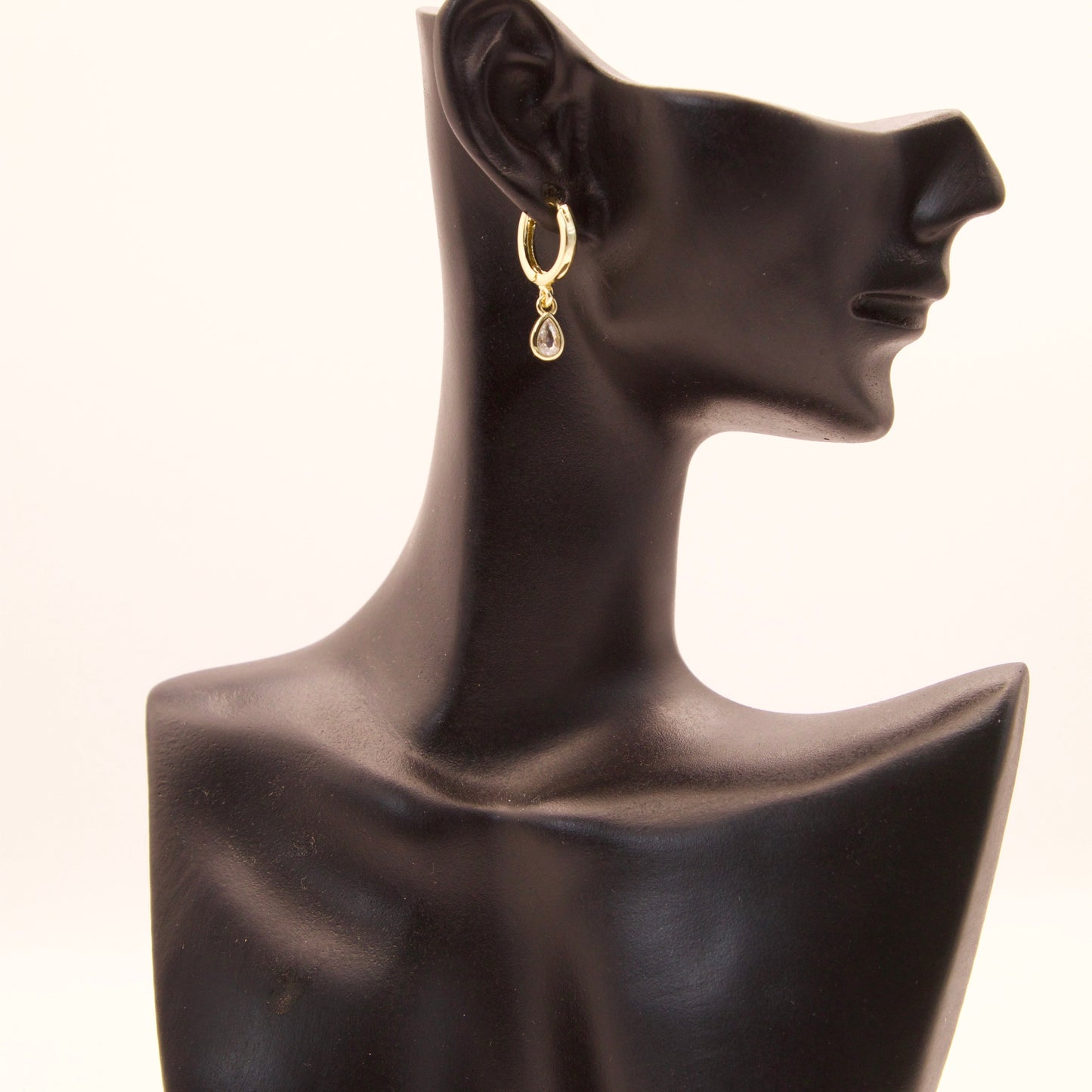 Teardrop Crystal Huggies