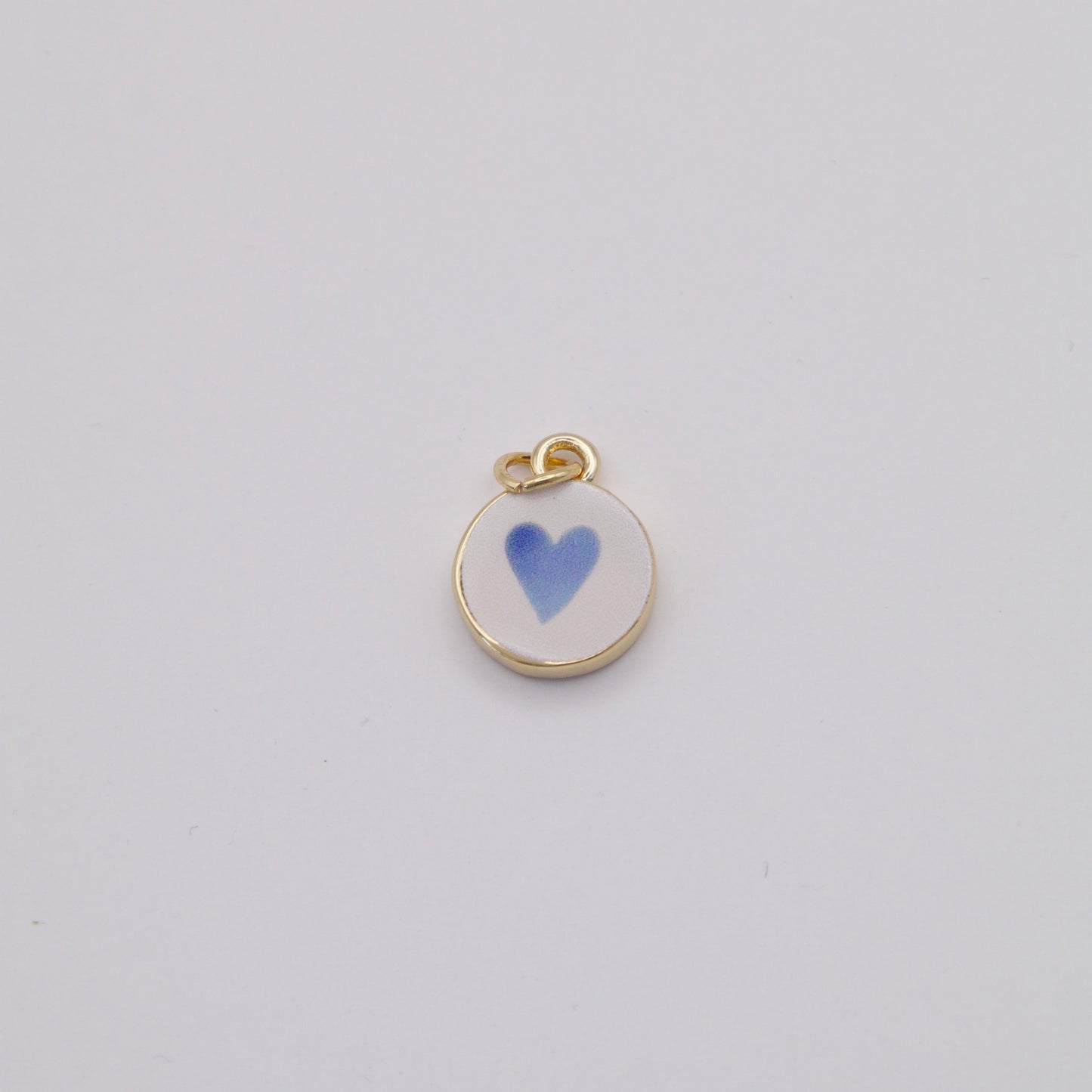 Heart Enamel Charm