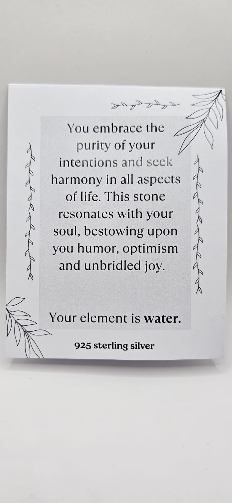 June Birthstone Sterling Silver Earrings