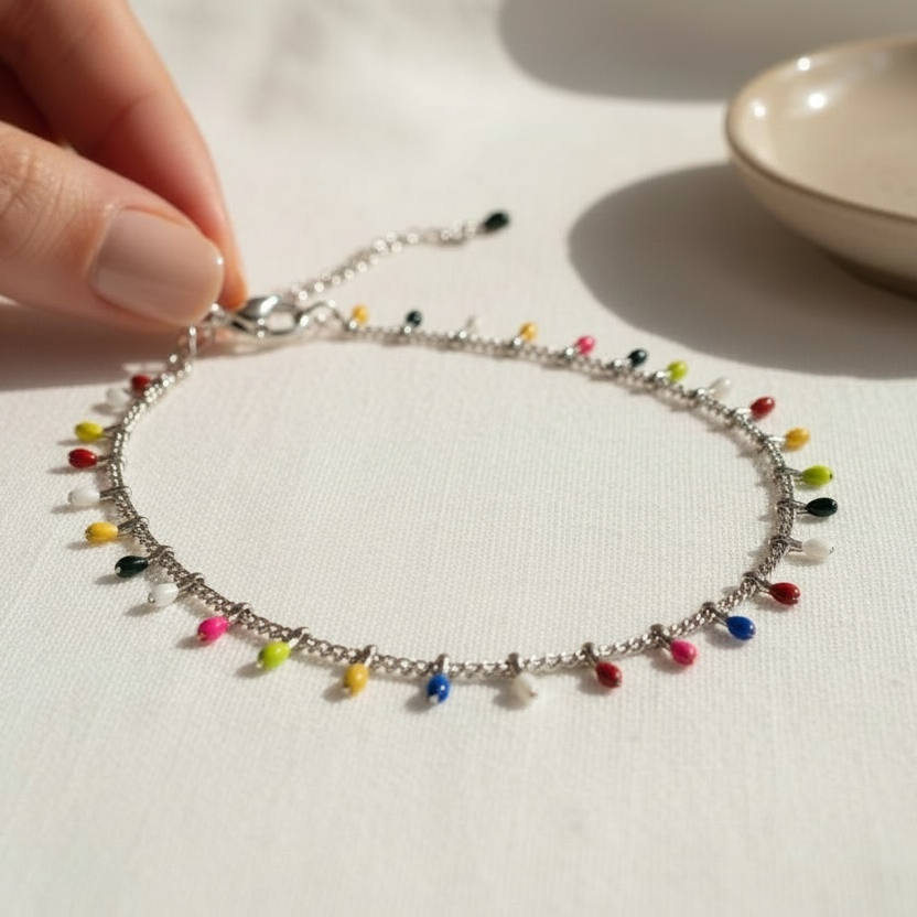 Colour Bead Bracelet