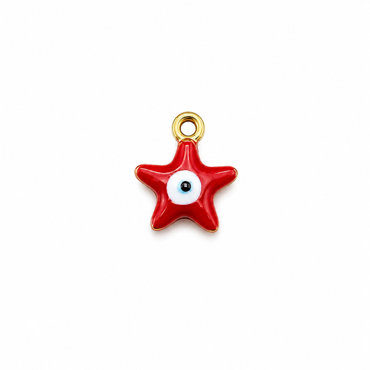 Enamel Star Charm