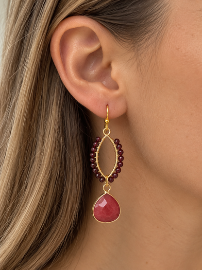 The Ruby Earring