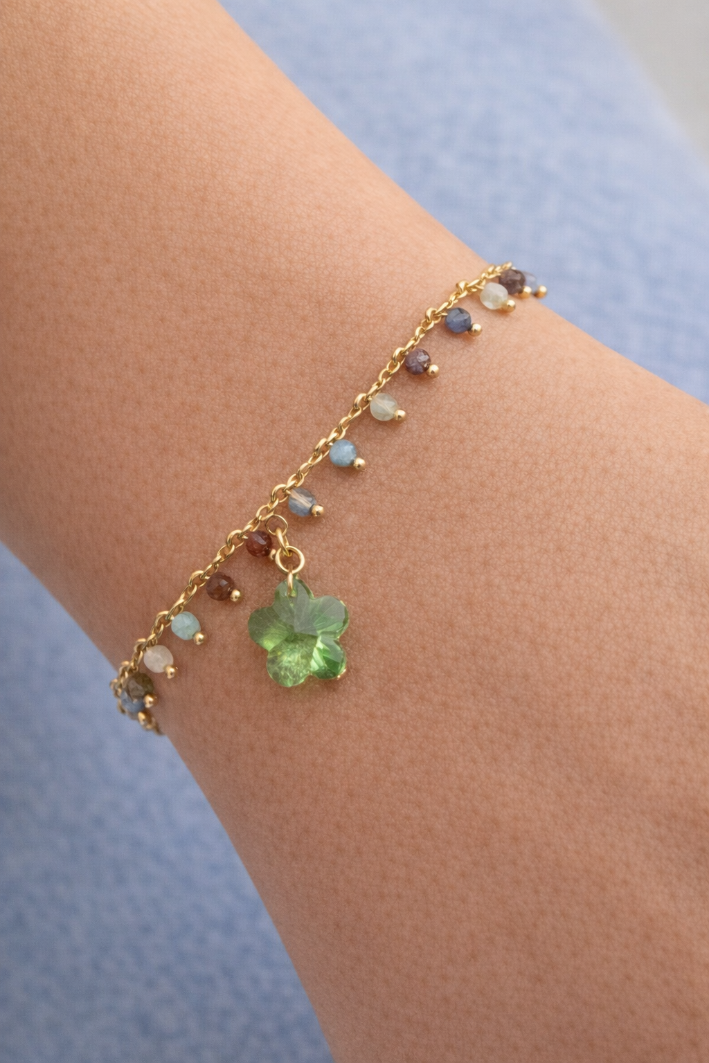 Signature crystal bracelet