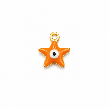 Enamel Star Charm