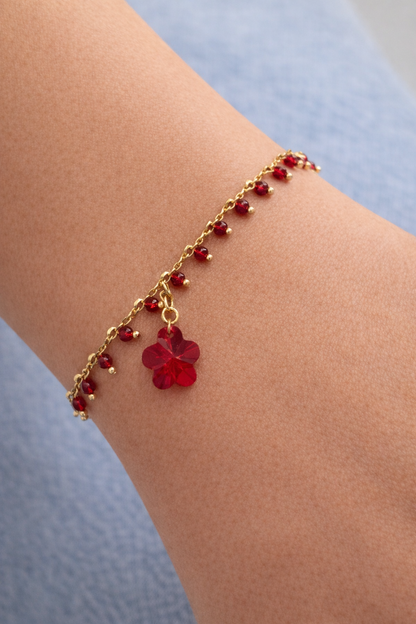 Signature crystal bracelet