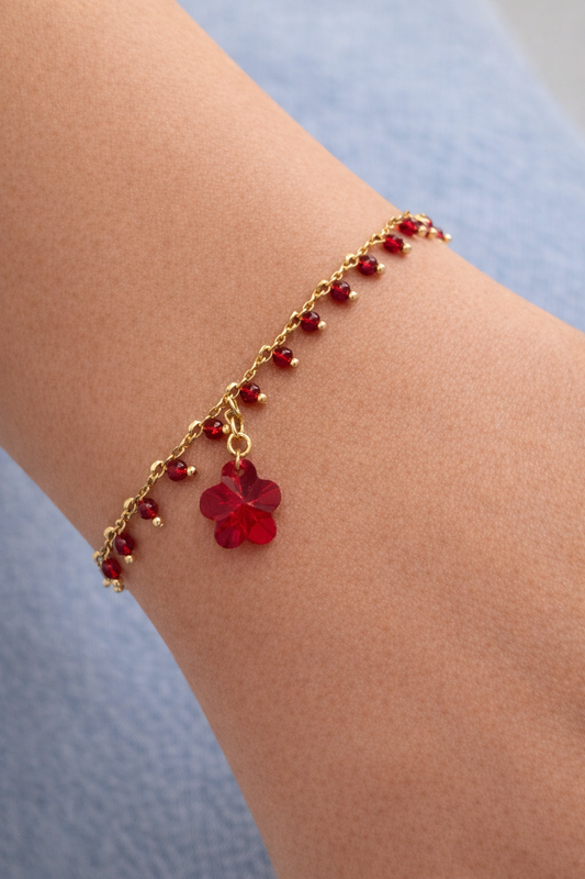 Signature crystal bracelet