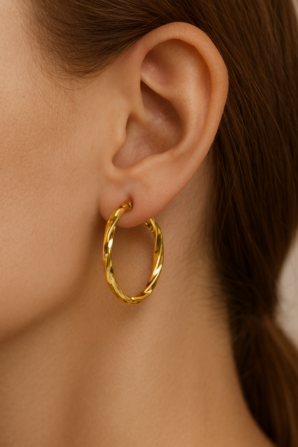Medium Gold Hoops