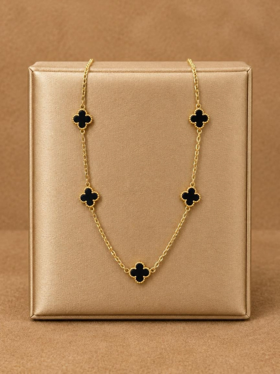 Small  Four Leaf Clover Necklace