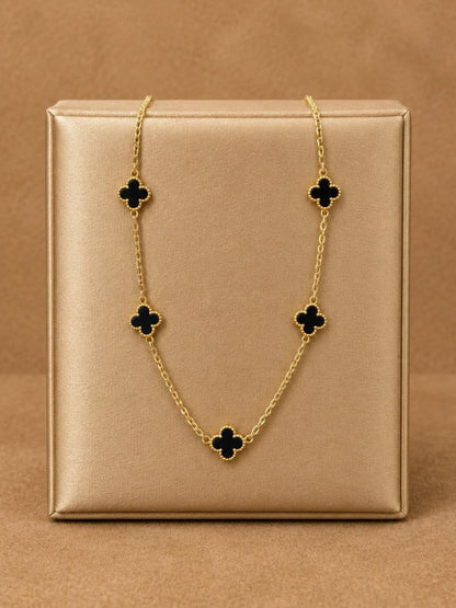 Small  Four Leaf Clover Necklace