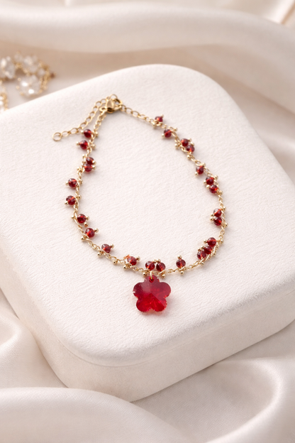 Signature crystal bracelet