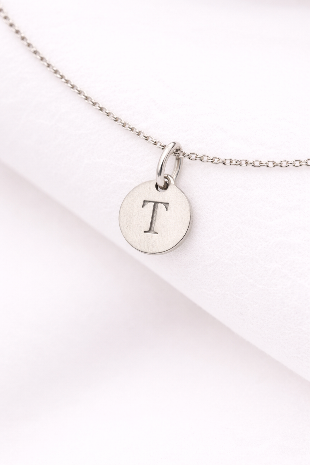 Silver Initial Charms