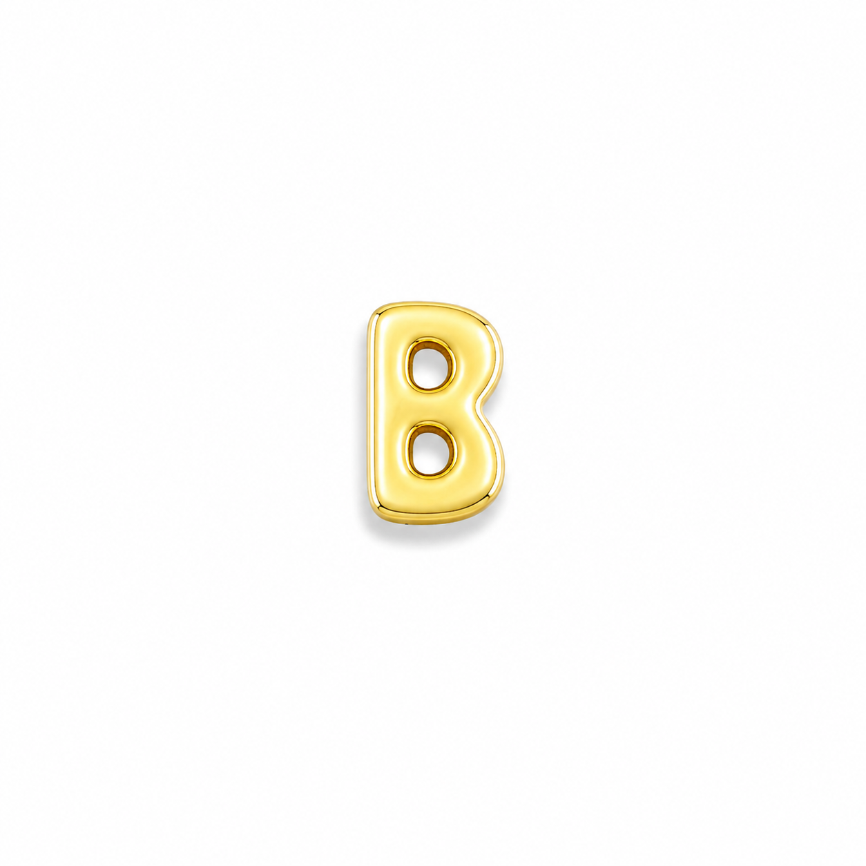 Enamel Initial Charm