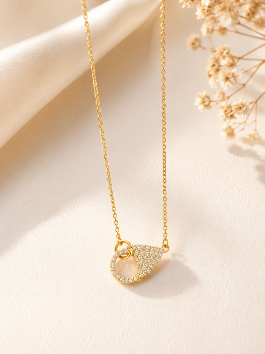 Sterling Silver Clasp Necklace