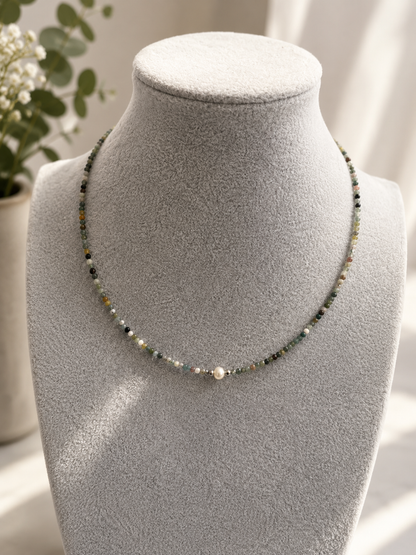 Semi Precious Stone Necklace