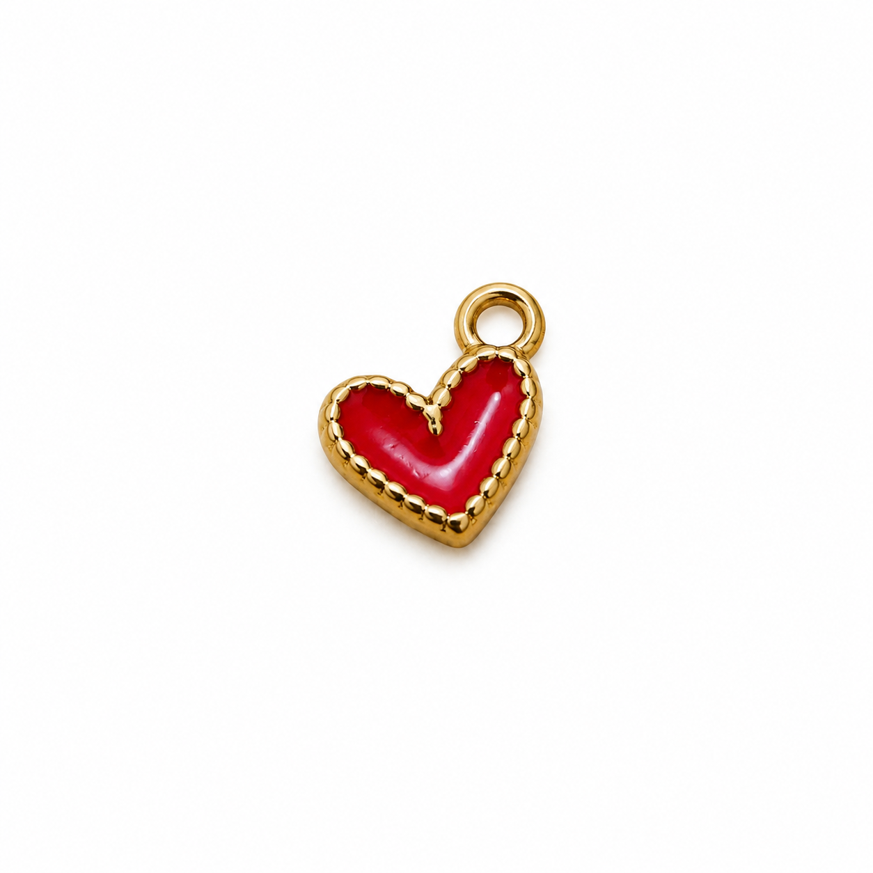 Red Heart Charm