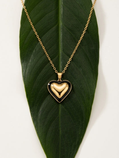 Puffy Heart Necklace