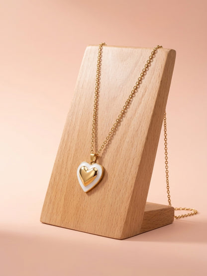 Puffy Heart Necklace
