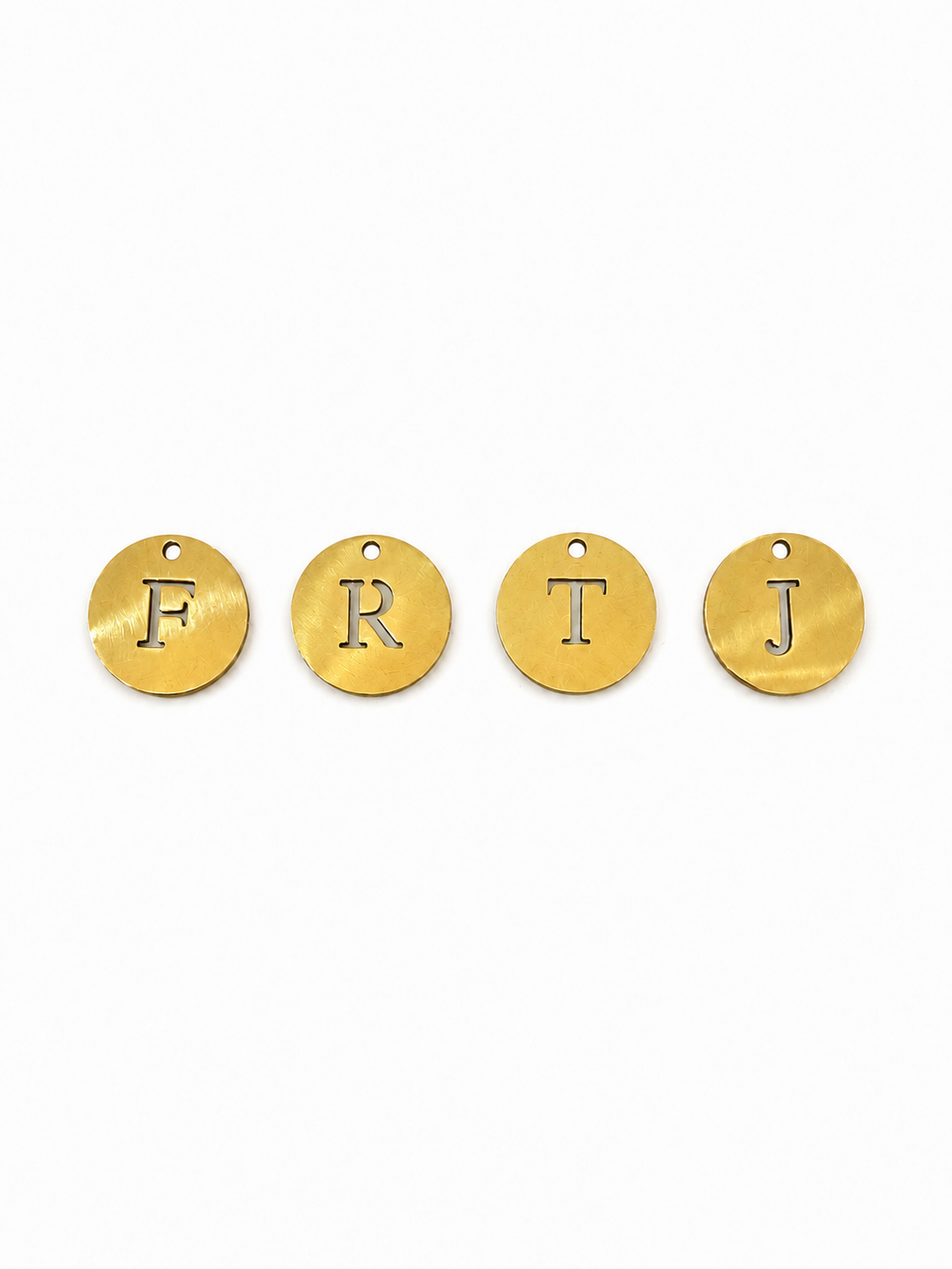 Gold Initial Charms