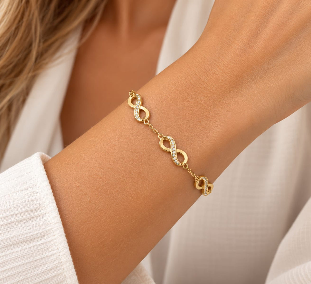 Infinity Gold Bracelet