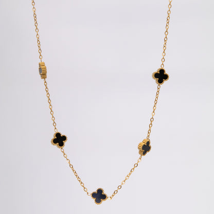 Small  Four Leaf Clover Necklace