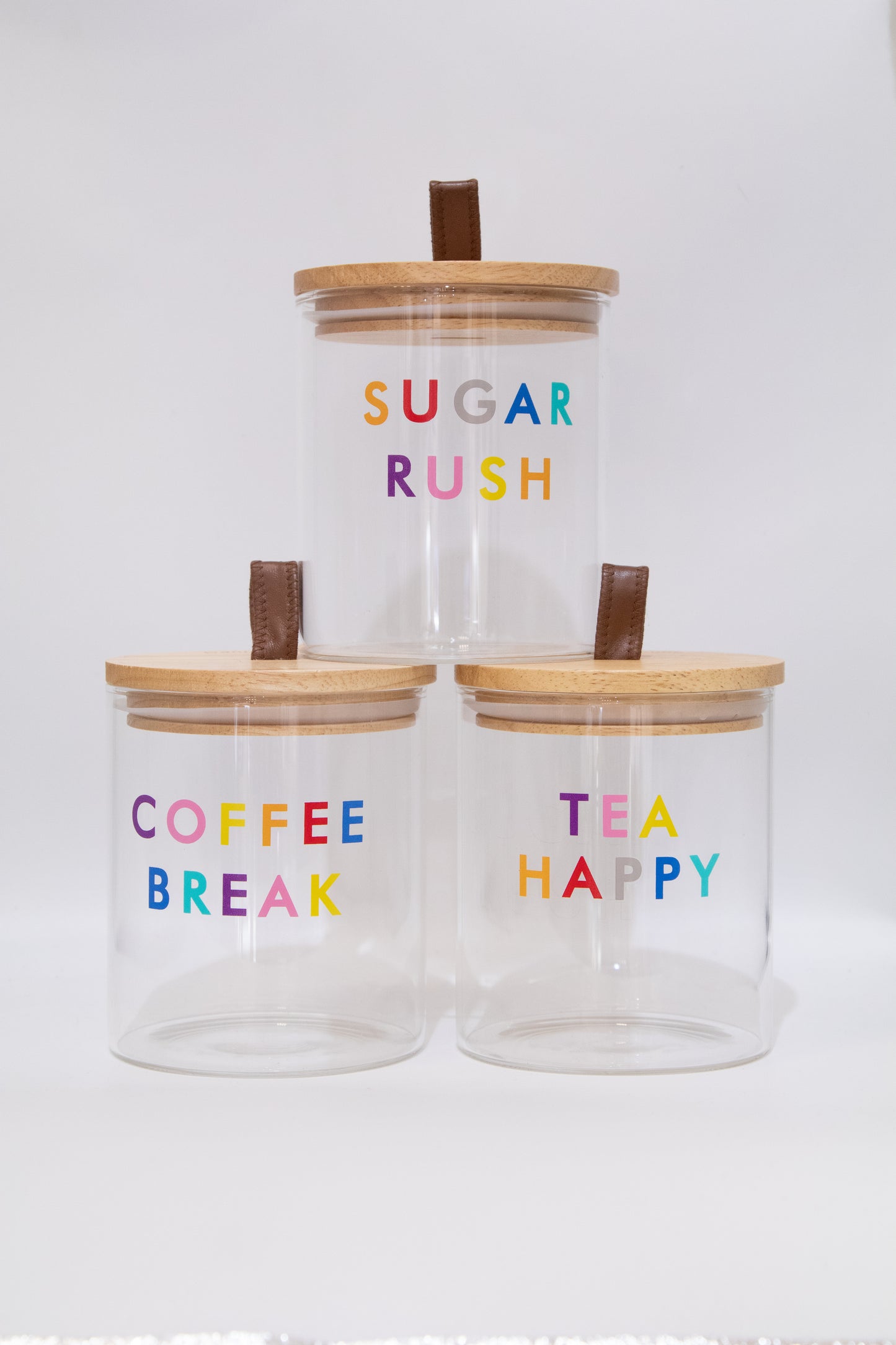 Storage Jars- Sugar, Tea and Coffee