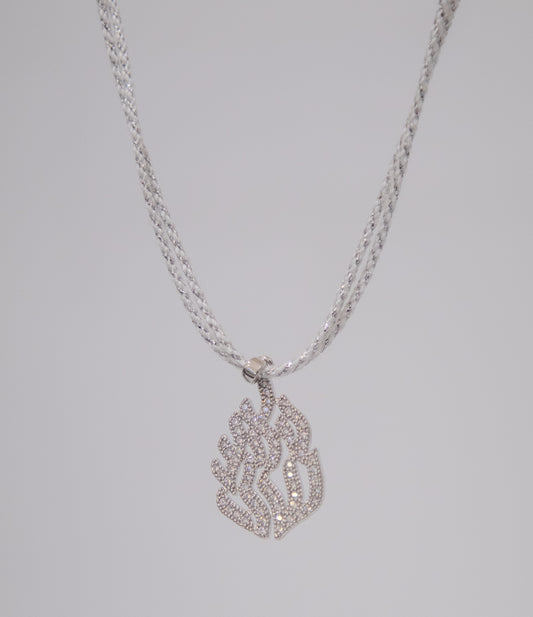 Silver Cord Ha'aish Sheli Necklace