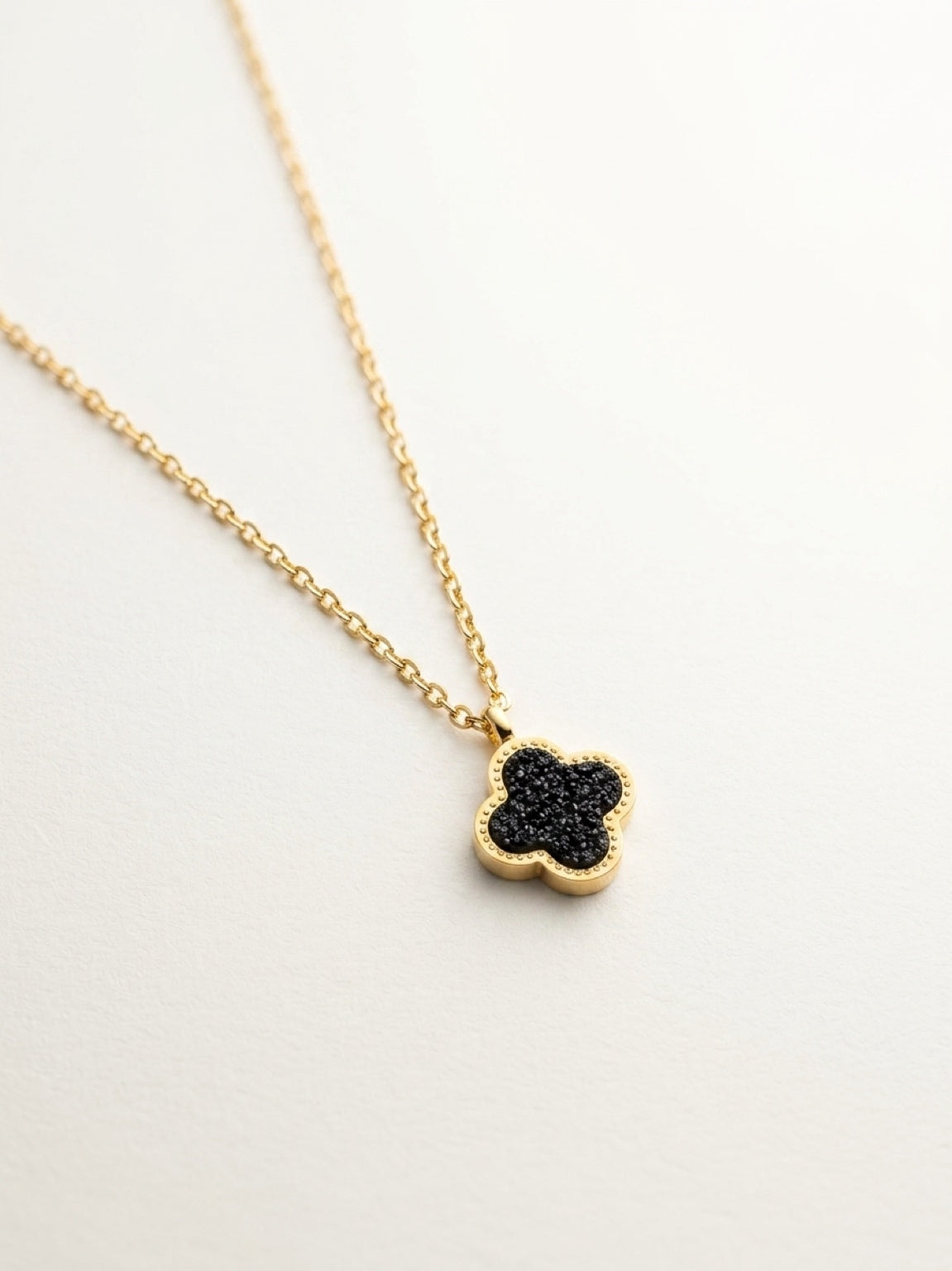 Double Sided Clover Necklace