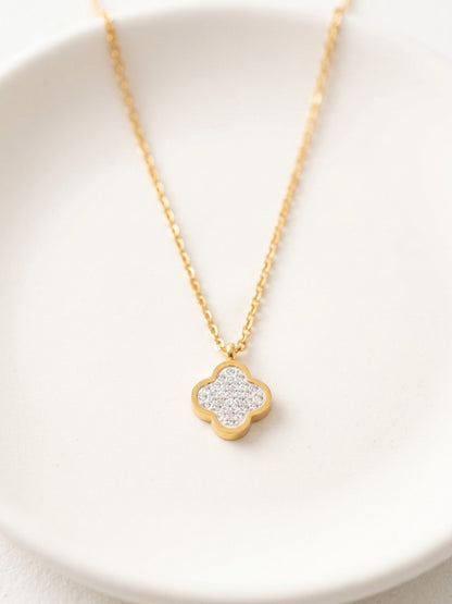 Double Sided Clover Necklace