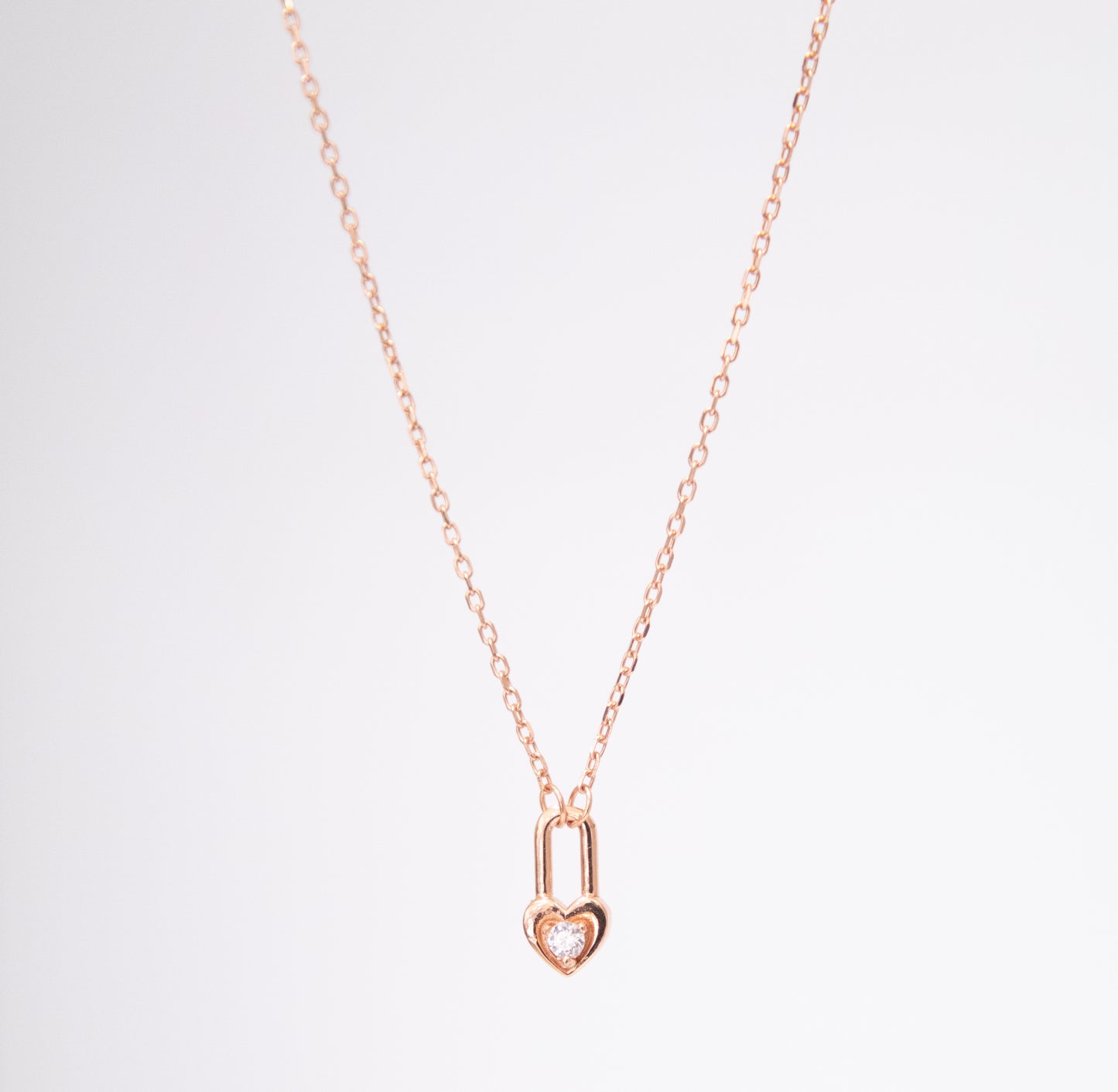Sterling Silver Heart Locket Necklace