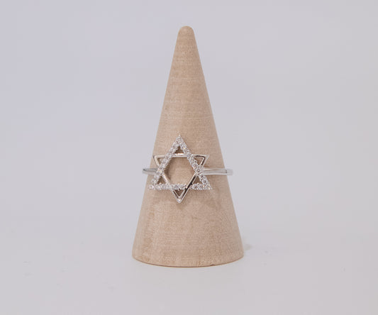 Star of David Cubic Ring