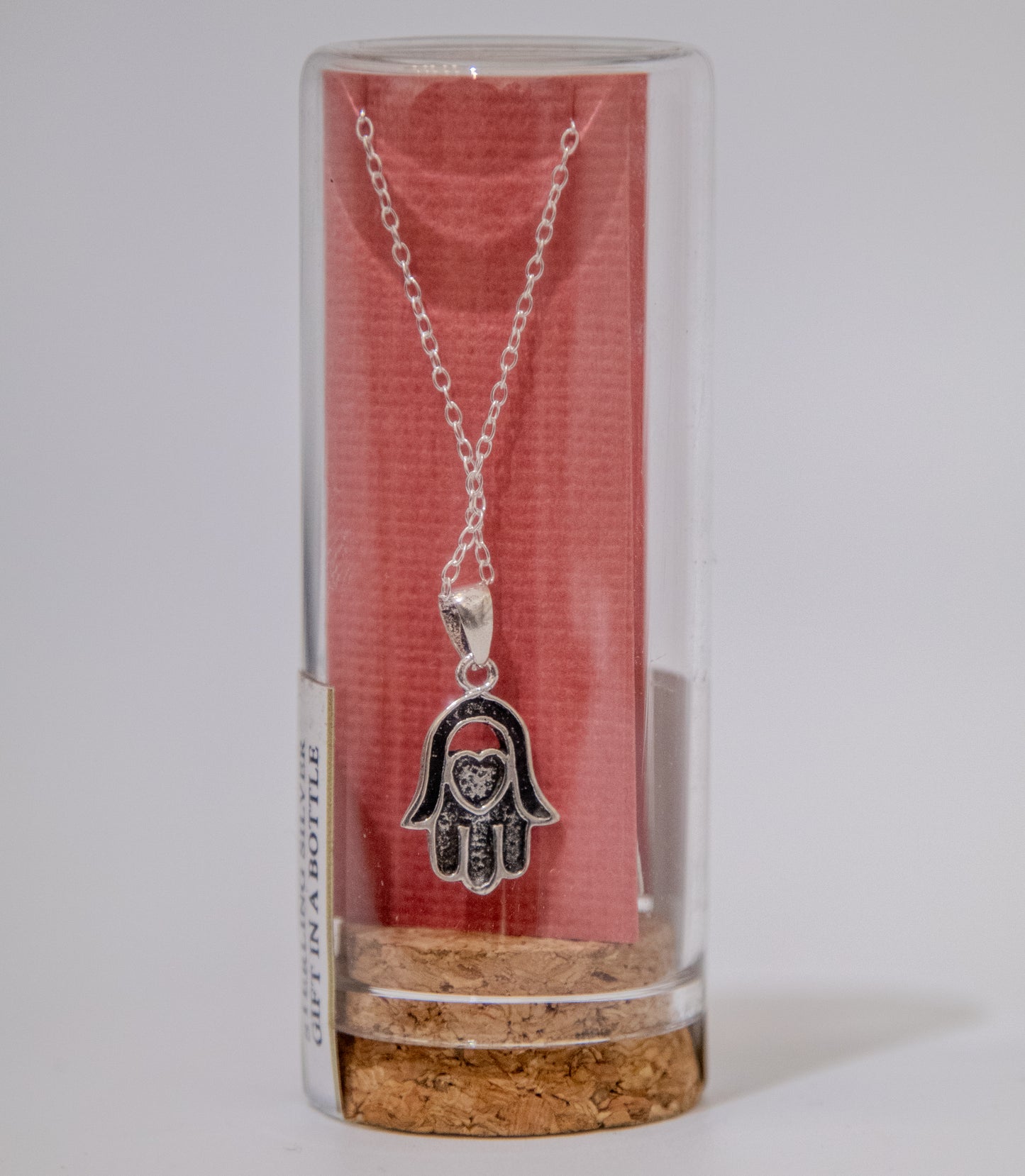 Hamsa Heart Necklace
