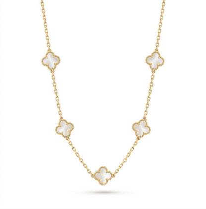 Small  Four Leaf Clover Necklace