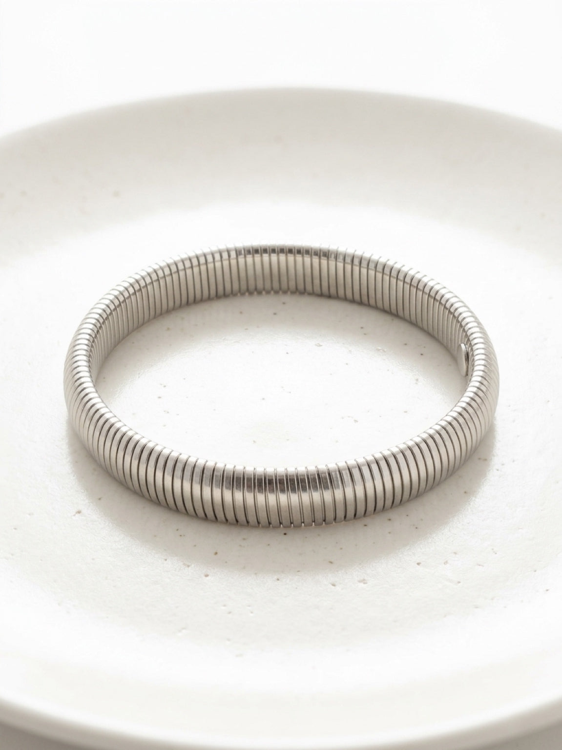 Silver Stretch Bangle