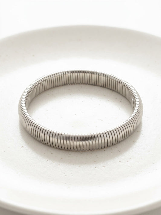 Silver Stretch Bangle