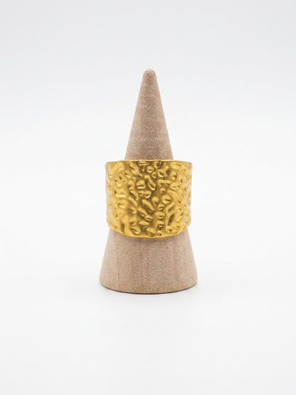 Molten Chunky Gold Ring