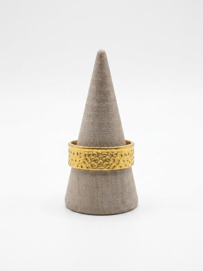 Molten Gold Ring