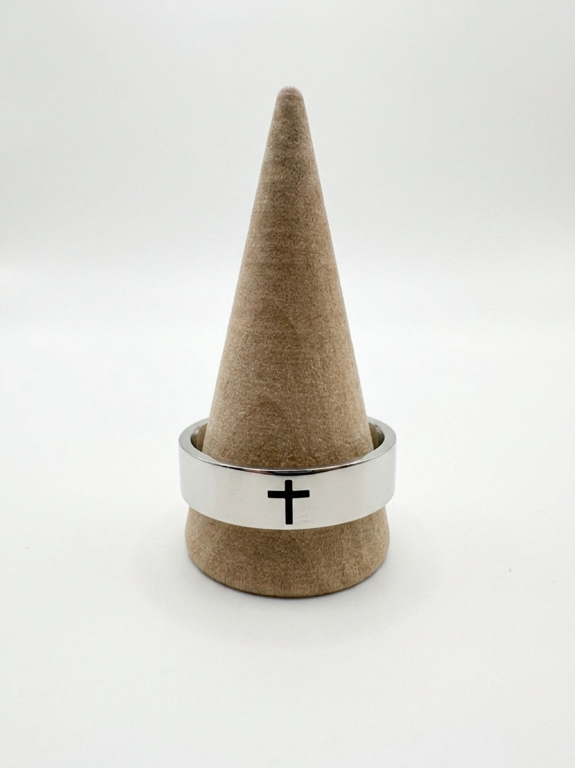 Silver Cross Ring