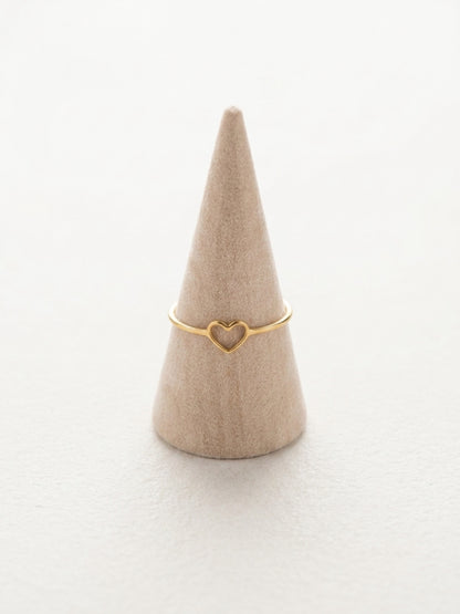 Cut Out Heart Ring