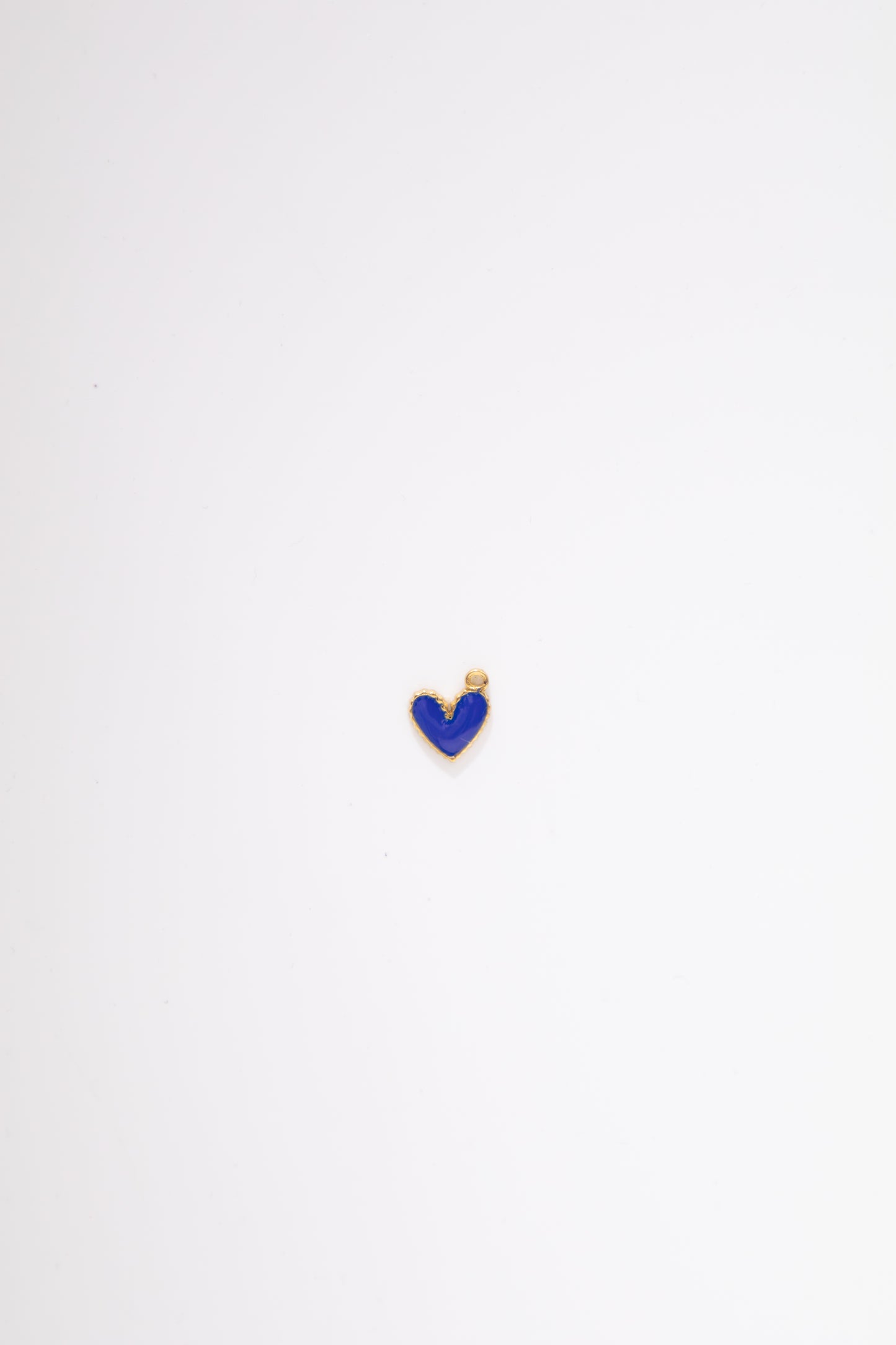 Blue Heart Charm