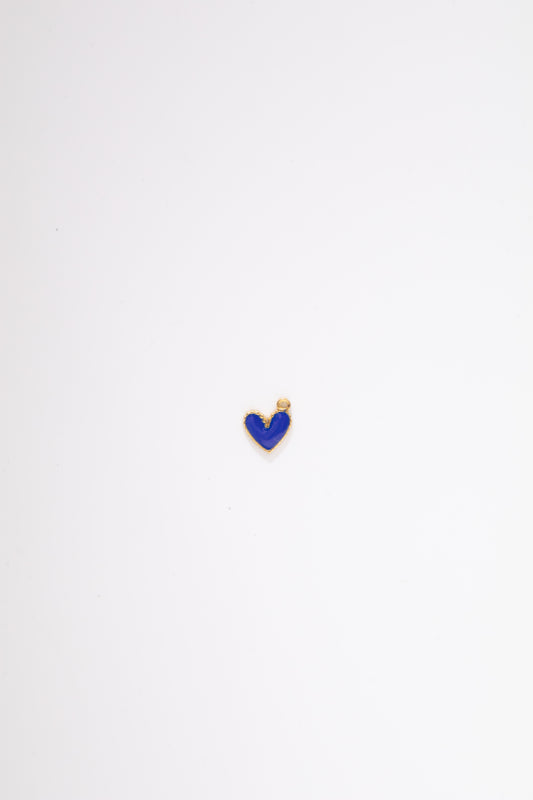 Blue Heart Charm