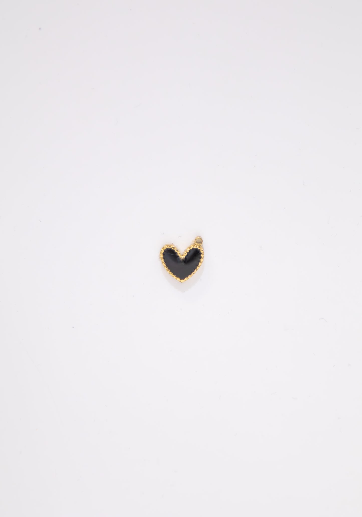 Black Heart Charm