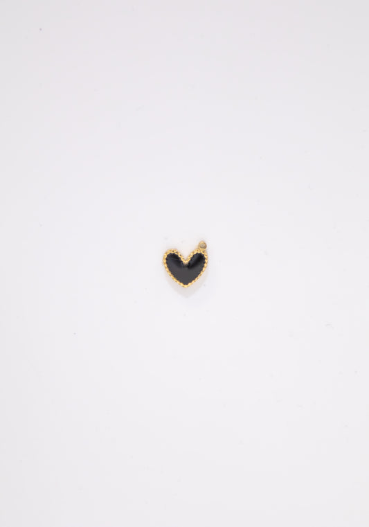 Black Heart Charm