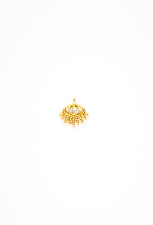 Gold Eye Charm